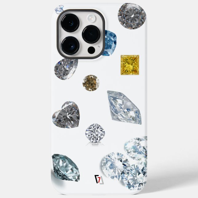 DIAmonds Case-Mate iPhone 14 Pro Max Hülle (Rückseite)
