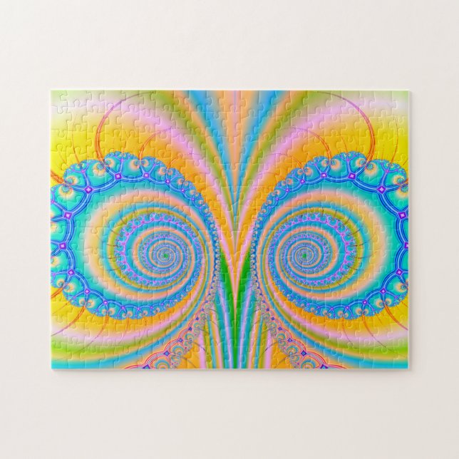 Diamonds Fraktal von Shirley Taylor (Horizontal)