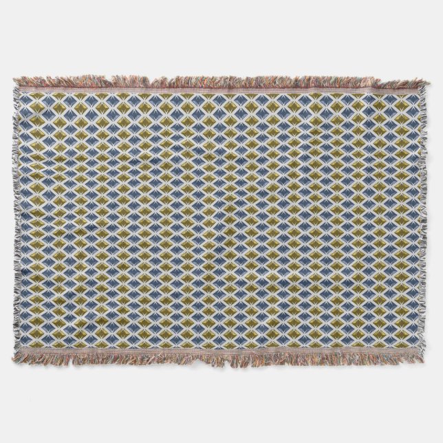 DIAMONDS Golden Blue Gems Decke (Vorderseite)