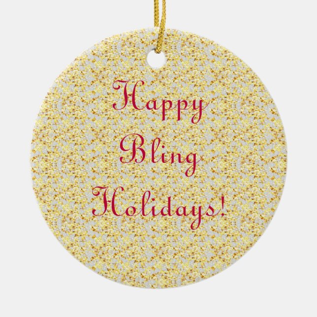 DIAMONDS KERAMIK ORNAMENT (Vorne)