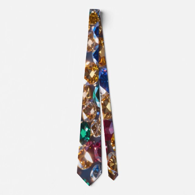 Diamonds Of Many Colors Krawatte (Vorderseite)