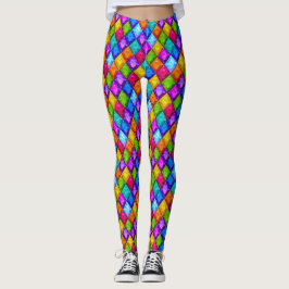Diamonds Pop Fashion Leggings