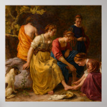 Diana and her Companions by Johannes Vermeer