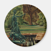 Diana Artemis Skulptur im Garten