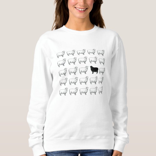 Diana Black Sheep Sweatshirt (Vorderseite)