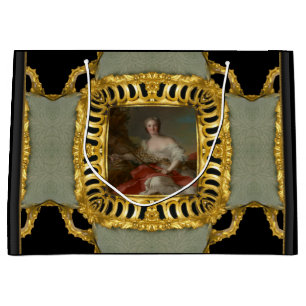 Diana Elegant Girly Baroque Grand Sac Cadeau