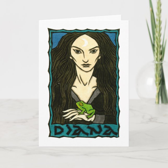 Diana Greeting Card Karte (Vorderseite)
