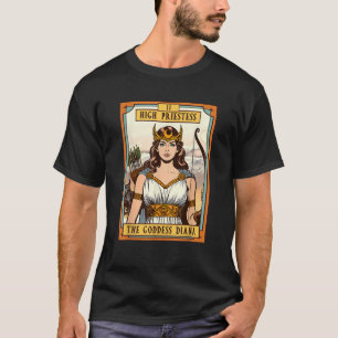Diana Hohepriesterin Die Göttin Diana Griechische T-Shirt