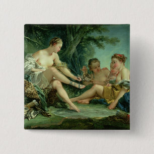 Diana nach der Jagd, 1745 Button