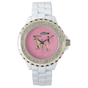 Diana Name in Hieroglyphen Symbole des alten Ägypt Armbanduhr