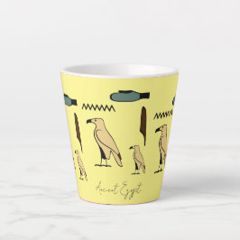 Diana Name in Hieroglyphen Symbole des alten Ägypt Milchtasse