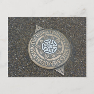 Diana, Princess of Wales, Memorialweg-Marker Postkarte