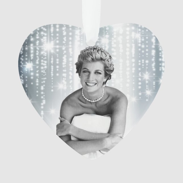 Diana, Prinzessin von Wales 1990 stilisiert Ornament (Vorderseite)