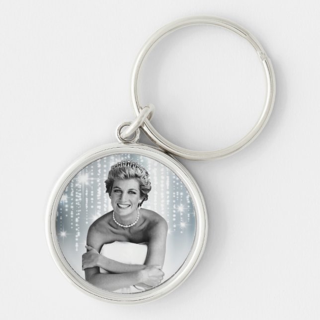 Diana, Prinzessin von Wales 1990 stilisiert Schlüsselanhänger (Vorne)