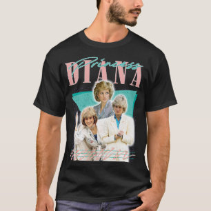 Diana Retro 80er Fan Artwork T-Shirt