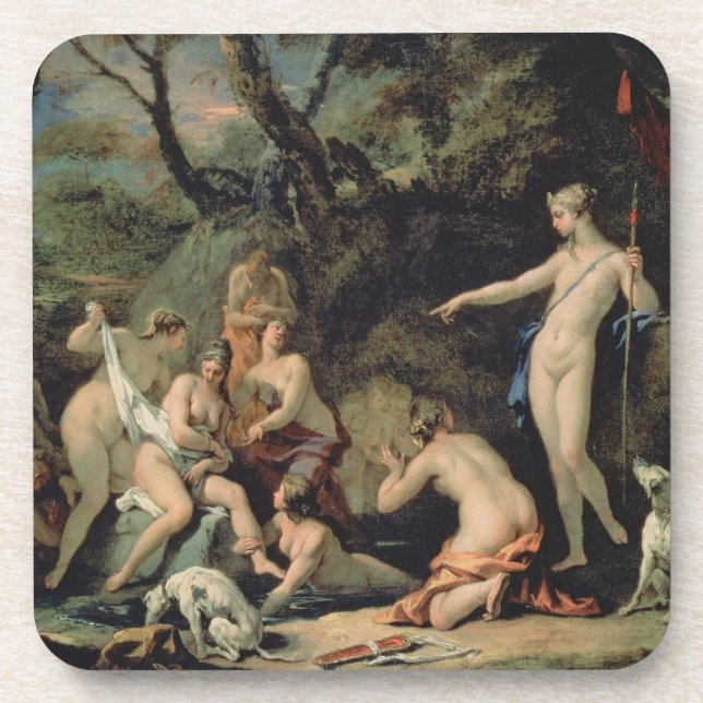 Diana und Callisto Getränkeuntersetzer (Vorderseite)