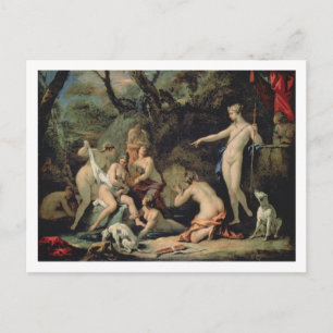 Diana und Callisto Postkarte