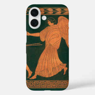 Diana und ein Engel, Vintage römische Mythologie iPhone 16 Hülle