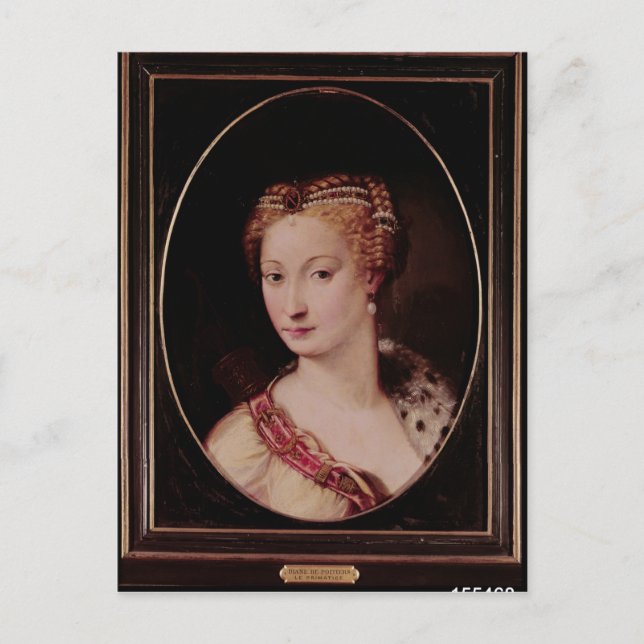 Diane de Poitiers Postkarte (Vorderseite)