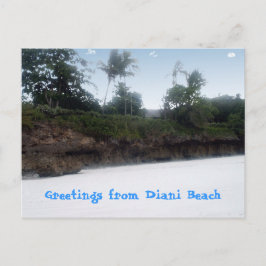 Diani Beach Kenya Postcard Postkarte