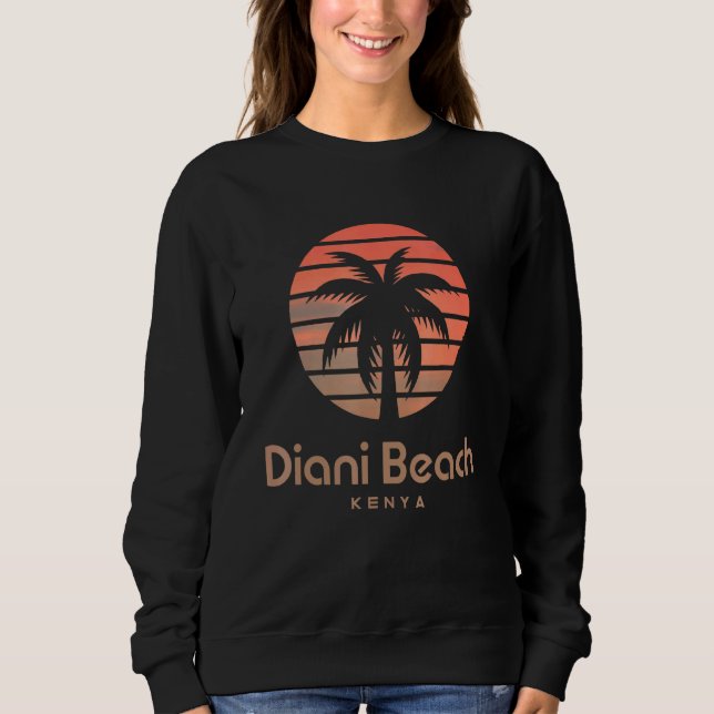 Diani Beach Kenya Sweatshirt (Vorderseite)