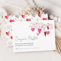 Diaper Raffle Little Sweetheart Baby Dusche
