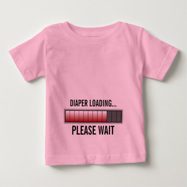 DIAPERLADUNG BABY T-SHIRT (Vorderseite)