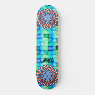 Diaphanous Swag élégant Mandala Style Skateboard