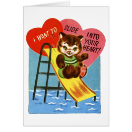 Diapositive d'eau pour chats Valentine
