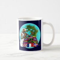 "Diaspora steppen" Keramik-Tasse