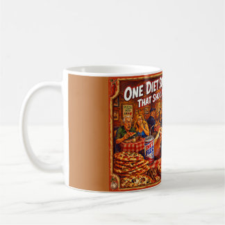 „Diät-Illusionen“ – Ein Porträt der Selbsttäuschun Kaffeetasse