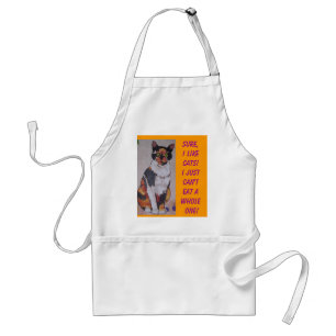Diät-Katze Schürze