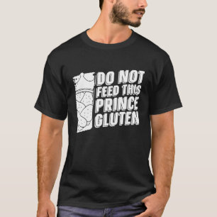 Diät Prinz Weizen Getreide Lebensmittel glutenfrei T-Shirt