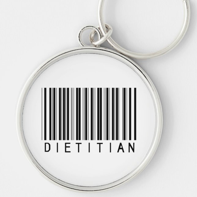 Diätetiker-Bar-Code Schlüsselanhänger (Vorne)