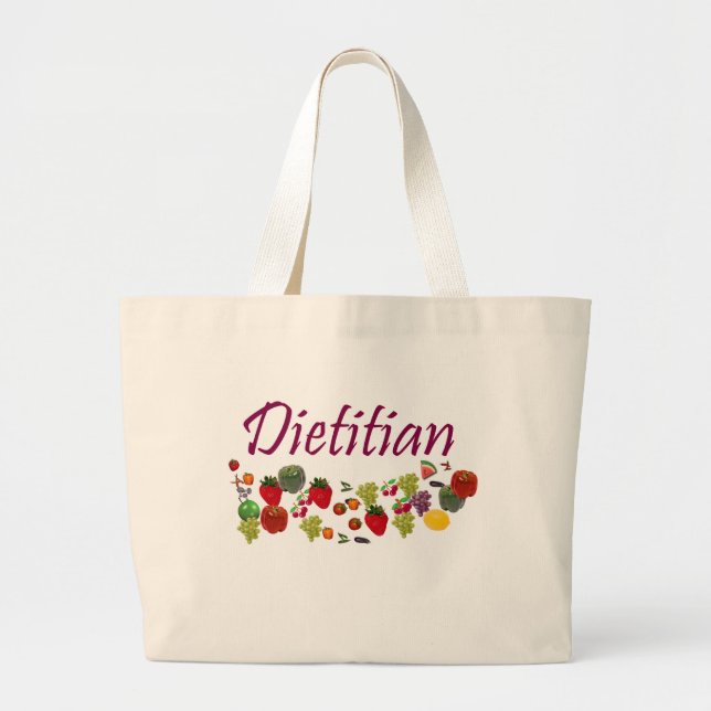 Diätetiker-Tasche Jumbo Stoffbeutel (Vorne)