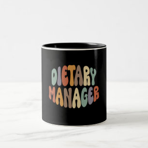 Diätetischer Leiter der Proud-Laufbahn Zweifarbige Tasse