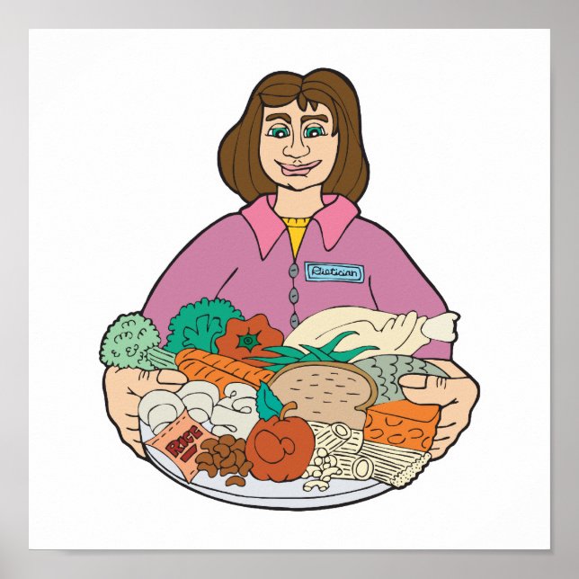 Diätin Poster (Vorne)