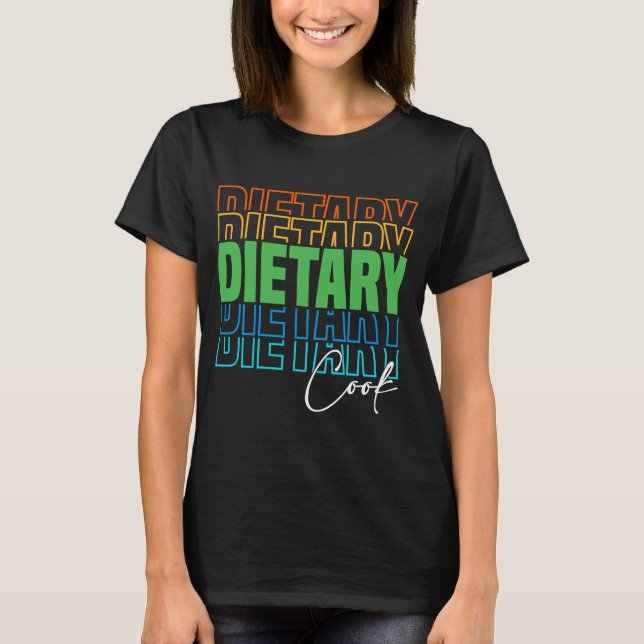 Diätkoch Coole Wertsteigerung Woche Gesundheit T-Shirt (Vorderseite)