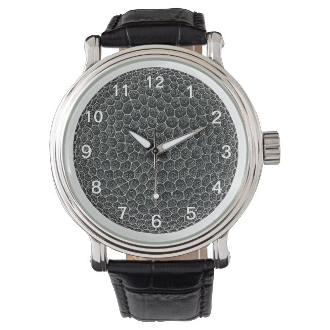 Diatomzelle Armbanduhr (Vorderseite)