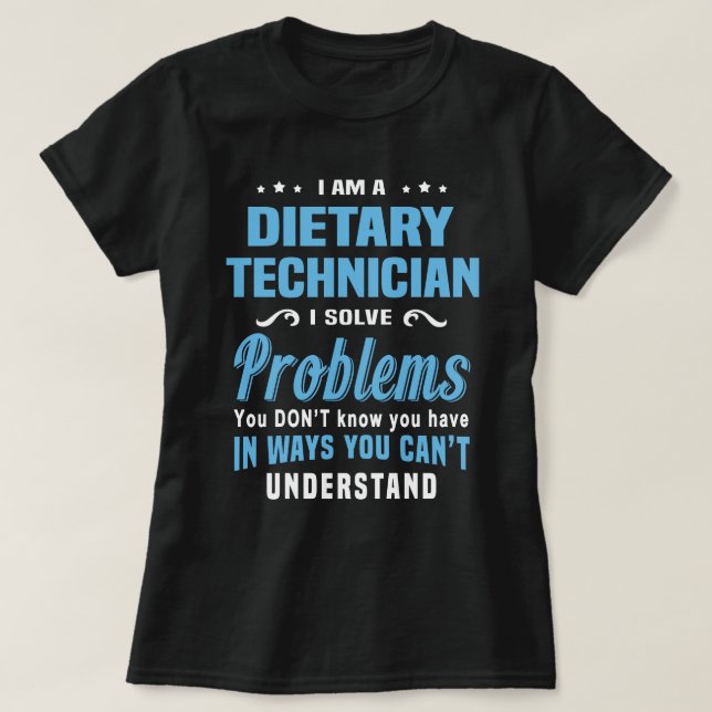 Diättechniker T-Shirt (Design vorne)