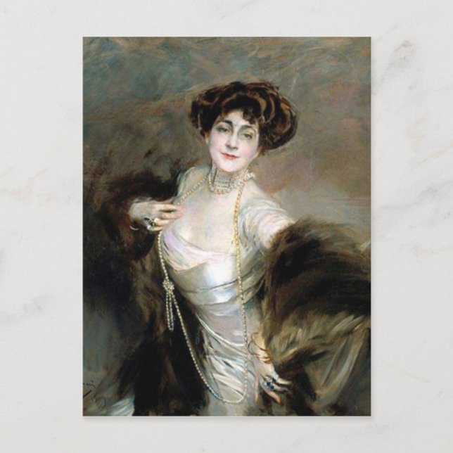 Diaz Albertini - Boldini Postkarte (Vorderseite)