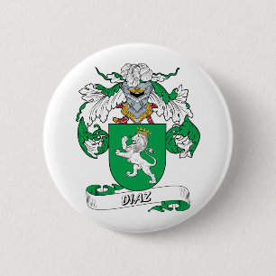 Diaz-Familienwappen Button
