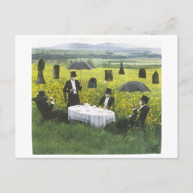 Dibble_Art14_Nuklear_Umbrellas Postkarte (Vorderseite)