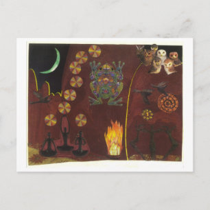 Dibble_Artworks_071_Dreaming_World Postkarte