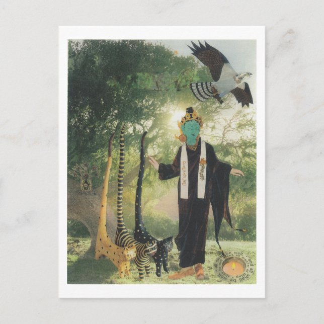 Dibble_Artworks_101_Green_Tara Postkarte (Vorderseite)