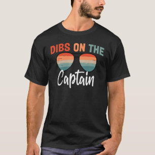 Dibs auf Captain Ehefrau Women Boat Men F T-Shirt