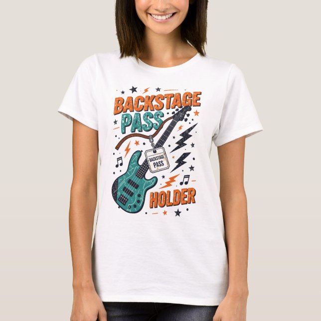 Dibs auf dem Bass Player-Shirt T-Shirt (Vorderseite)
