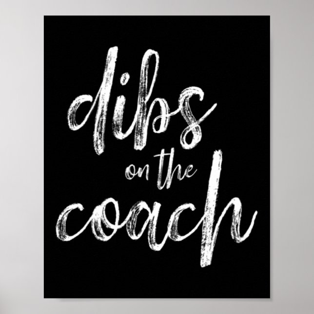 Dibs auf dem Trainer Poster (Vorne)