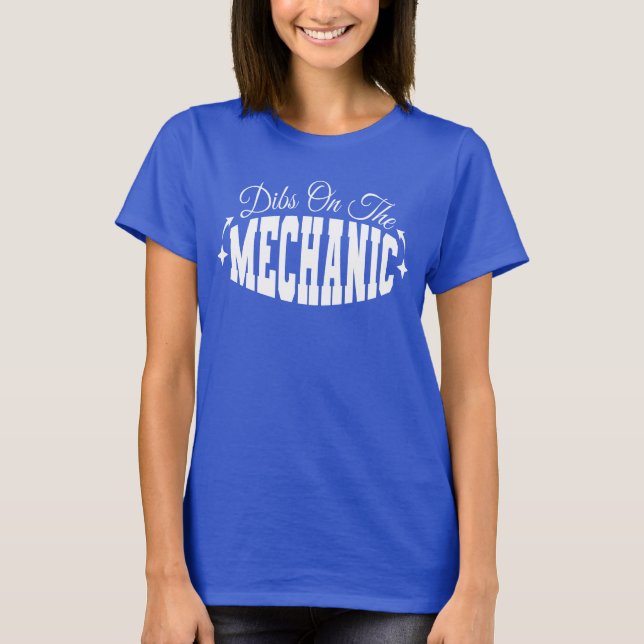 Dibs auf der Ehefrau des Mechanischen Sonnenmechan T-Shirt (Vorderseite)
