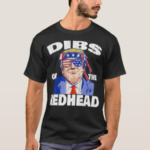 Dibs on Redhead Shirt Funny St Patricks Day